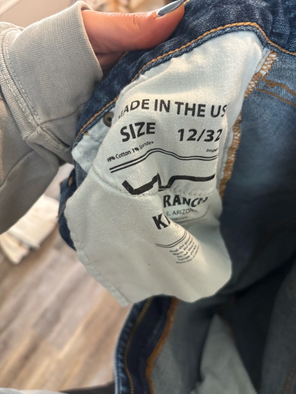 Kimes Jean Jennifer - Blue Denim - Picture 3 of 3